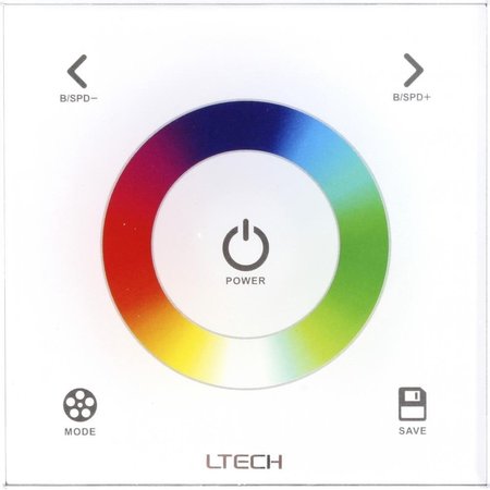 ELCO LIGHTING Touch Wall Panel RGB Controller ECN12